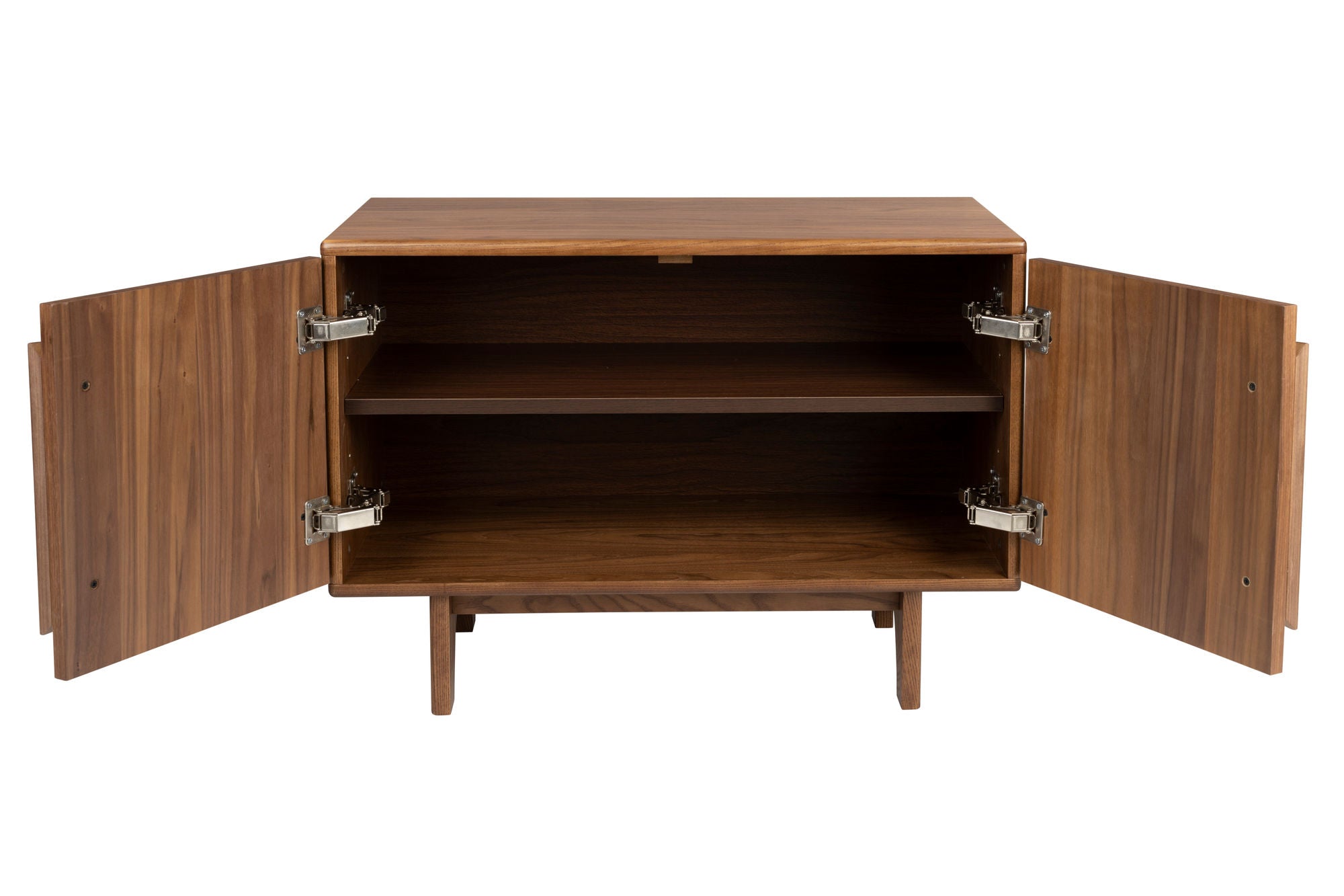 Zuiver Groove Walnut Wood Sideboard | 2 Doors